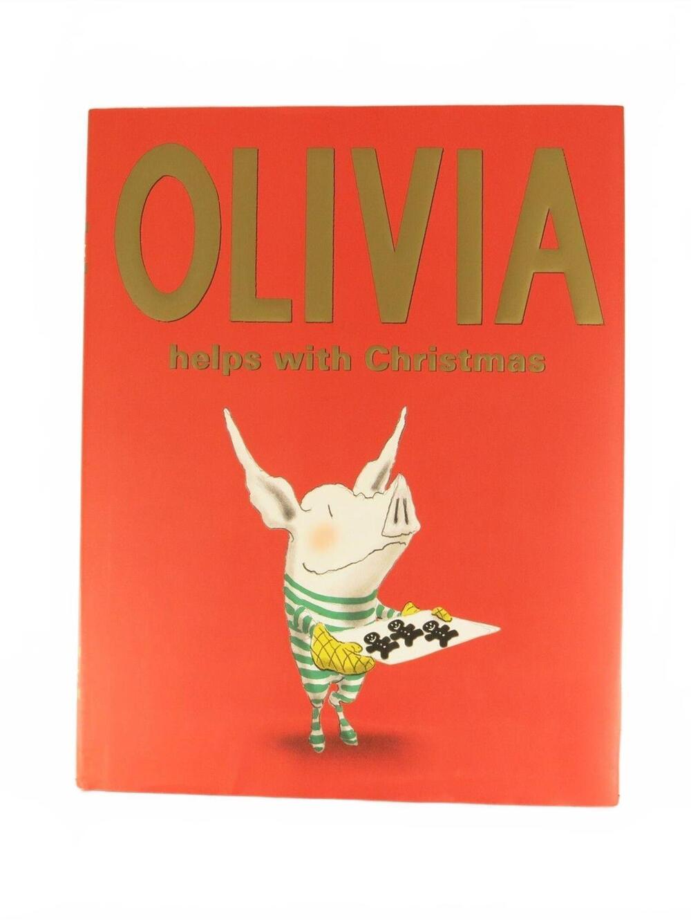 Olivia Helps with Christmas: Ian Falconer Children's Book, First Edition